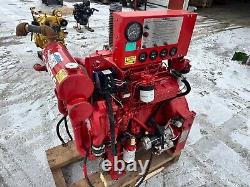 PERKINS 1004-4 DIESEL ENGINE TESTED RUNNER Low Hours NON Turbo AA Engine