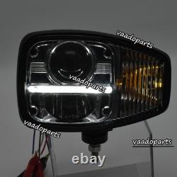 Pair LED Headlight Assembly For Bobcat Telehandler Loader TL470 V417 V518 T35120