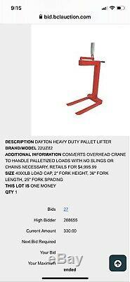 Pallet Forks/ Lifter/crane/ Excavator