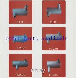 Pc78 4d102 Muffler As Fits Komatsu Excavator, New, Free Shipping