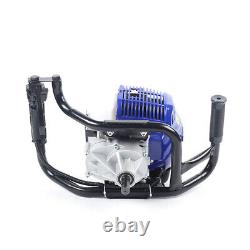 Post Hole Digger 52CC Gas Powered Earth Auger Borer Fence Ground with 2 Drill Bits