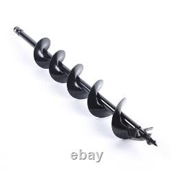 Post Hole Digger 52CC Gas Powered Earth Auger Borer Fence Ground with 2 Drill Bits