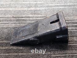 (QTY 5) X330 Bucket Tooth For Hensley Skid Steer ForExcavator Backhoe, Black