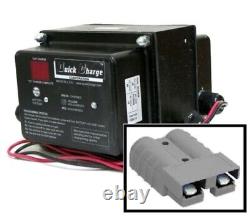 Quick Charge SCO-2440 Series On Board Battery Charger 24 Volt 40 Amp SB175 Grey