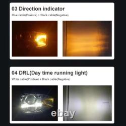RH LH LED Headlight For Caterpillar Telehandler(s) TH340B TH355B TH220B TH330B