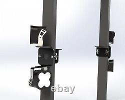 ROPS Light Mount Brackets with 2 LED Pods USA MADE Incl. Install Kit