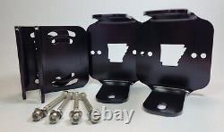 ROPS Light Mount Brackets with 2 LED Pods USA MADE Incl. Install Kit