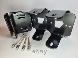 ROPS Light Mount Brackets with 2 LED Pods USA MADE Incl. Install Kit