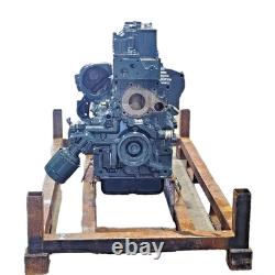 Remanufactured Kubota V2607 CR-T Engine Longblock with OEM Parts