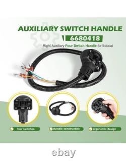 Right Auxiliary Four Switch Handle For Bobcat 751 753 763 773 863 864 873 963