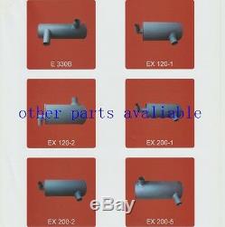 Sk230-6 Sk230-6e Muffler As With Clamp Fits Kobelco 6d34 Lq12p00009p1sk250-6