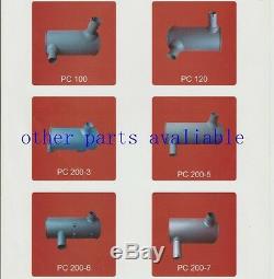 Sk230-6e Sk250-6e Sk250-6 Muffler As With Clamp Fits Kobelco 6d34 Lq12p00016p1