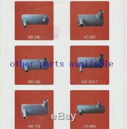 Sk230-6e Sk250-6e Sk250-6 Muffler As With Clamp Fits Kobelco 6d34 Lq12p00016p1