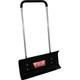 Snow Pusher 32 Inch HDPE Blade Aluminum U-Handle Heavy Duty Snow Removal