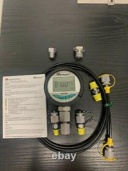 Stauff Digital Pressure Test Kit 0-600 Bar (8820 Psi) 2m Test Hose Plastic Case