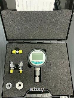 Stauff Digital Pressure Test Kit 0-600 Bar (8820 Psi) 2m Test Hose Plastic Case