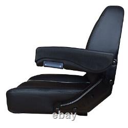 Trac Seats Black Seat for Exmark Ferris Scag Gravely Hustler Kubota Mowers