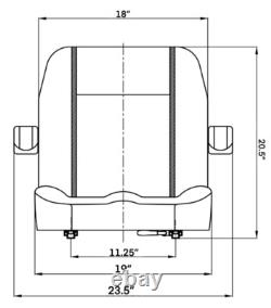 Trac Seats Seat For Kubota ZG332LP ZG332P ZP330LP ZP330P K3181-56200