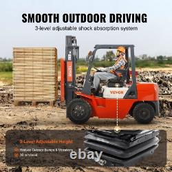 Universal Commercial Seat With Armrests S-Belt Tractor Loader Excavator & More