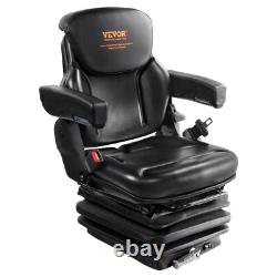 Universal Commercial Seat With Armrests S-Belt Tractor Loader Excavator & More