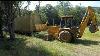 Unloading And Moving A Shipping Container