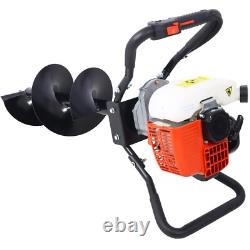 V-Type 52CC 2 Stroke Gas Post Hole Digger One Man Auger EPA Machine