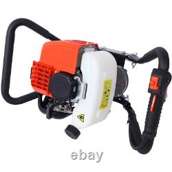 V-Type 52CC 2 Stroke Gas Post Hole Digger One Man Auger EPA Machine