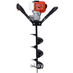 V-Type 52CC 2 Stroke Gas Post Hole Digger One Man Auger EPA Machine