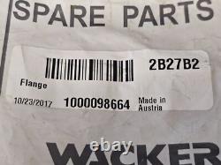 Wacker Neuson 1000098664 Axle Spindle Flange Angle Drive Wheel Loader Part