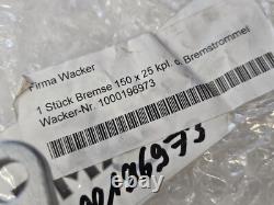 Wacker Neuson 1000196973 Brake Shoe Wheel Loader Weidemann Kramer Parts