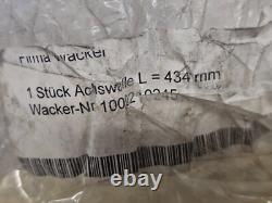 Weidemann Wacker Neuson 1000210245 Axle Shaft Wheel Loader WL25 Part