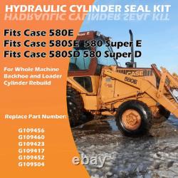 Whole Machine Hydraulic Cylinder Kit for Case 580C (580CKC) G109456 Seal Kit 580