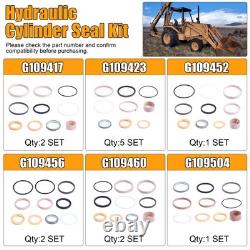 Whole Machine Hydraulic Cylinder Seal Kit for Case 580C 580SE 580SD 580 Backhoe