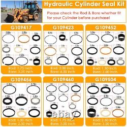 Whole Machine Hydraulic Cylinder Seal Kit for Case 580C 580SE 580SD 580 Backhoe