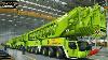 World S Most Giant Lattice Boom Mobile Crane Liebherr 140 Ton Beast Assembly