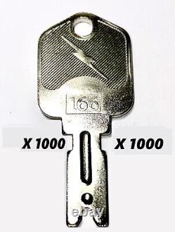 X500 Mustang Hyster Clark Yale Gehl Crown Cat Daewoo Forklift Excavator 166 key