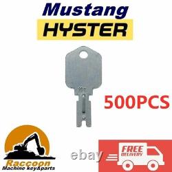 X500 Mustang Hyster Clark Yale Gehl Crown Cat Daewoo Forklift Excavator 166 key