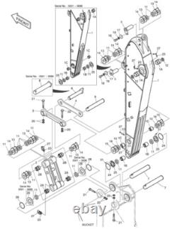 Yt12b01018p1 Bucket Pin Fits Kobelco, New Holland Eh80